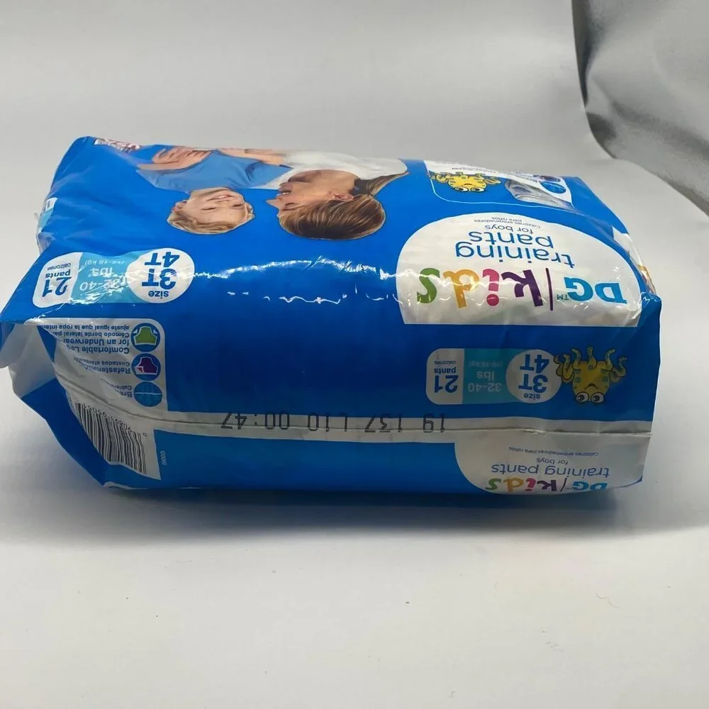 DG Kids Training Pants for Boys Size 3T‎ 4T 32-40lbs